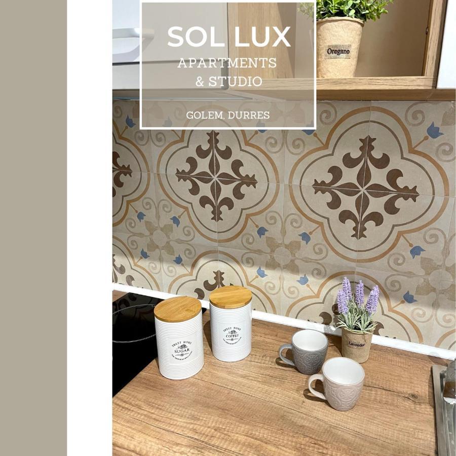 Sol Lux Studio Apartments 1St Floor Durres Exterior photo