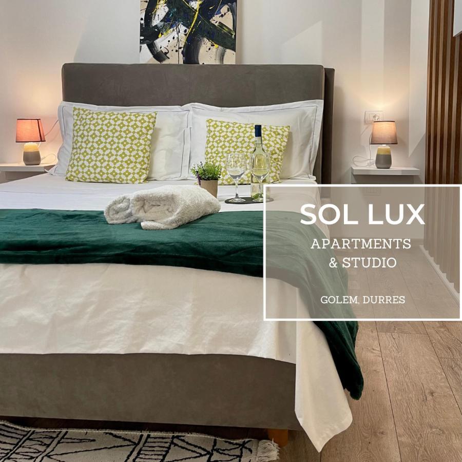 Sol Lux Studio Apartments 1St Floor Durres Exterior photo